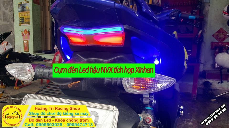 Bộ đèn Led hậu NVX tích hợp Sinhan 
